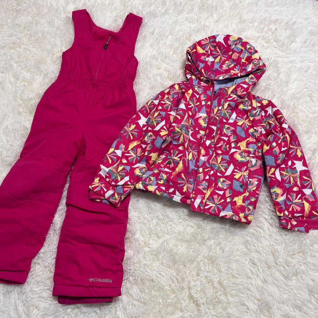 極美品Columbia 子ども用スキーウェアセット