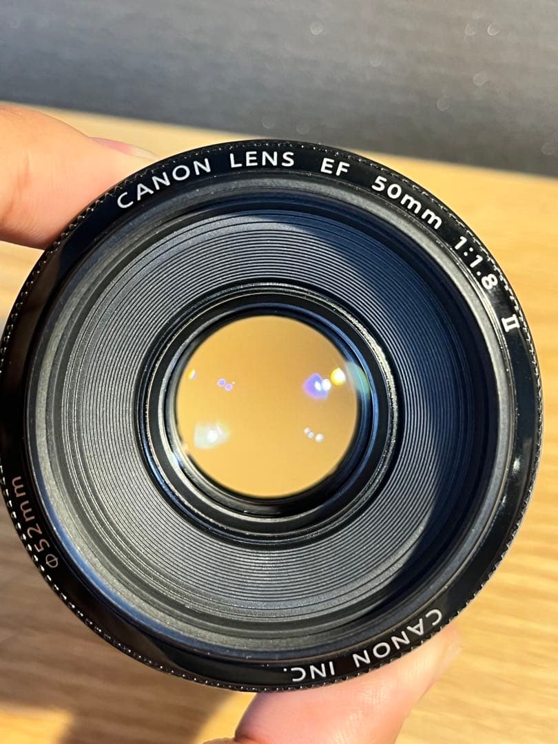 【神レンズ】Canon EF 50mm f/1.8 II 単焦点レンズ