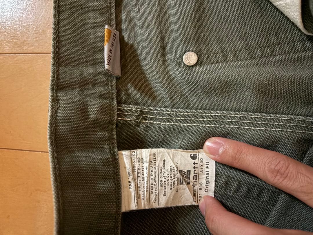 カーハート Carhartt ダブル二ー 31×30