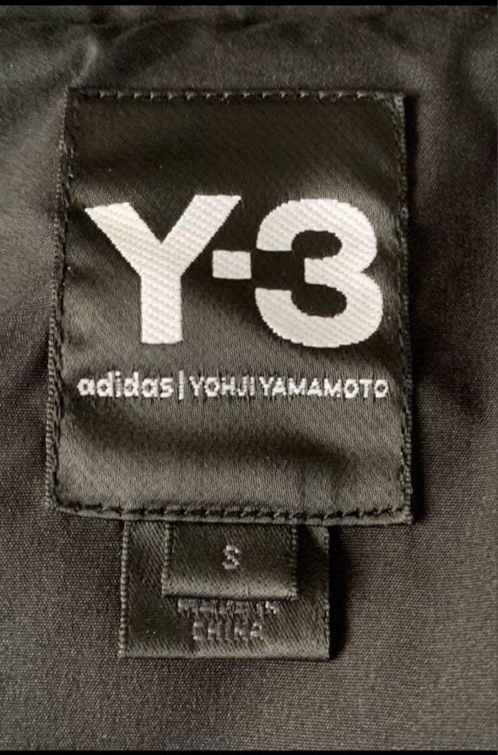 ヨウジヤマモト Y-3 ワイスリー　ロングダウンベスト　フード付コート