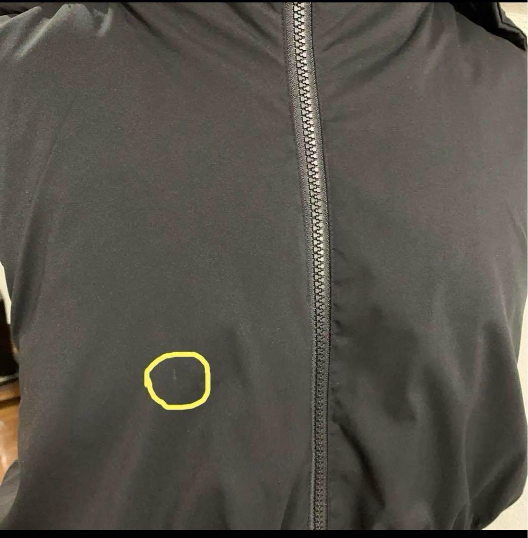 ヨウジヤマモト Y-3 ワイスリー　ロングダウンベスト　フード付コート