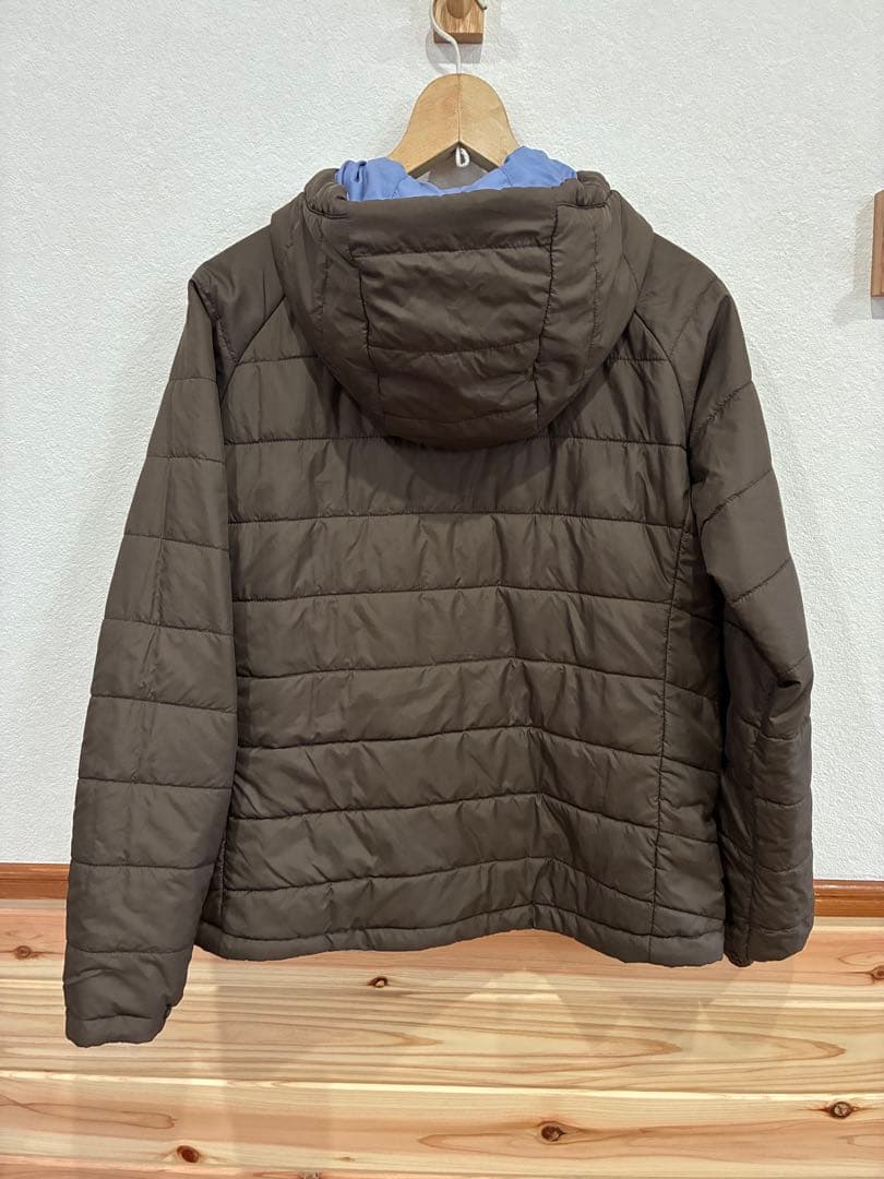 montbell フード付きブラウンジャケット