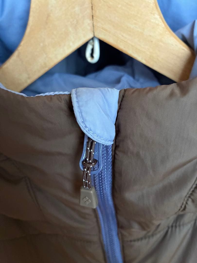 montbell フード付きブラウンジャケット