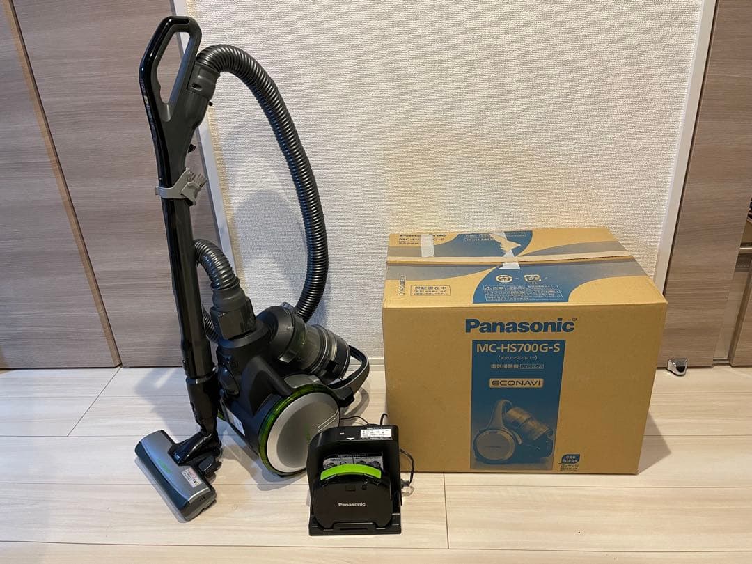 パナソニック ハイブリッド掃除機 サイクロン式　MC‐HS700G