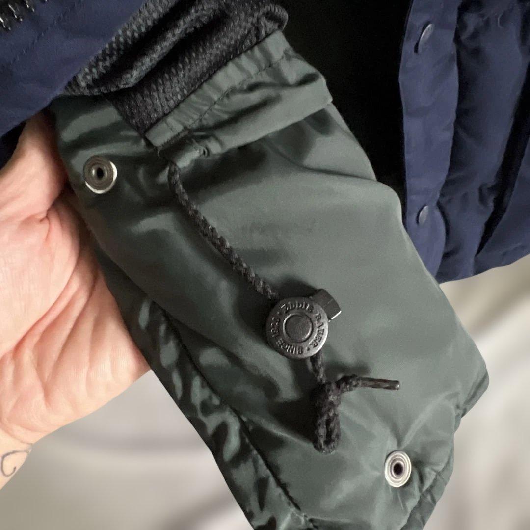 黒タグEddie Bauer blizzard master ダウンベスト XL