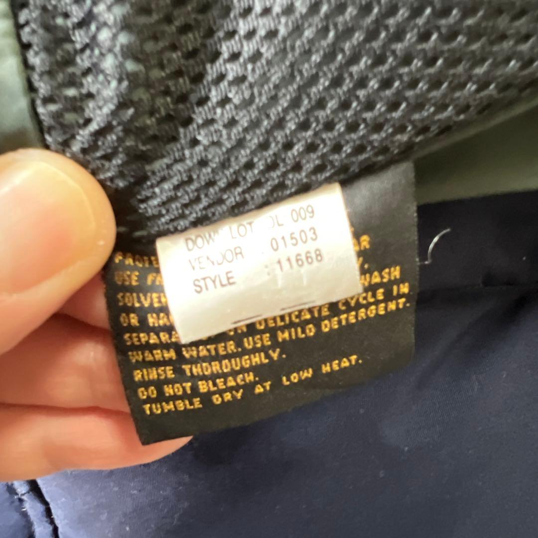 黒タグEddie Bauer blizzard master ダウンベスト XL