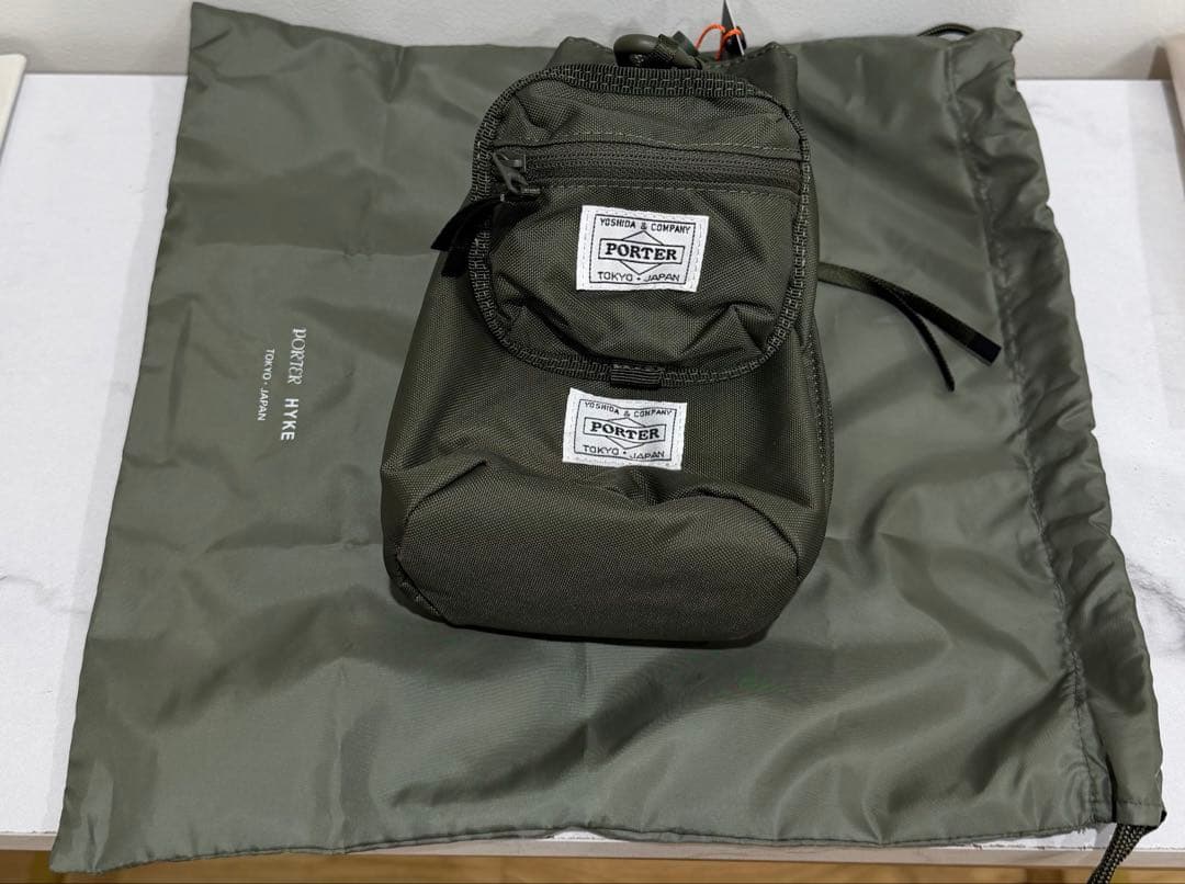 バッグ PORTER HYKE Bonsac Mini Olive Drab\"