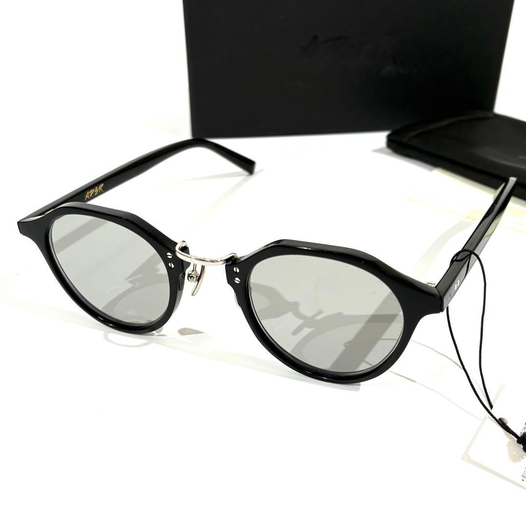 A.D.S.R サングラス SATCHMO 01 グレーレンズ 付属品付き