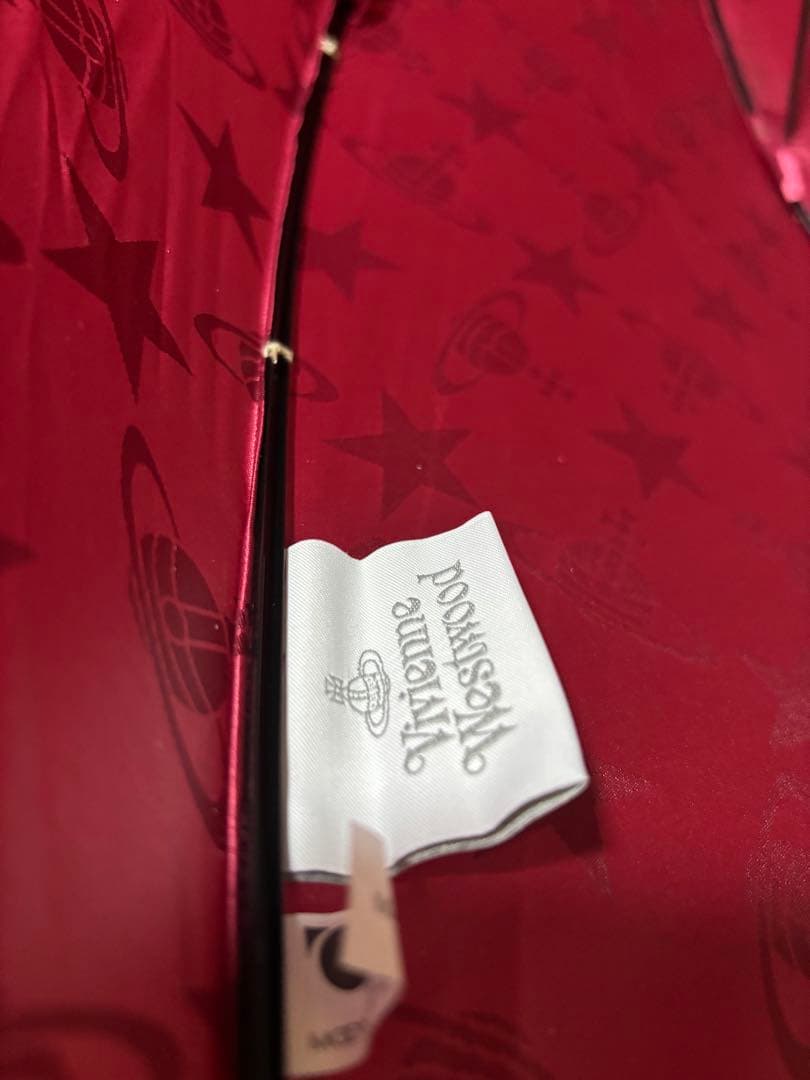 新品未使用☆ Vivienne Westwood スター/ORB 長傘 雨傘 赤