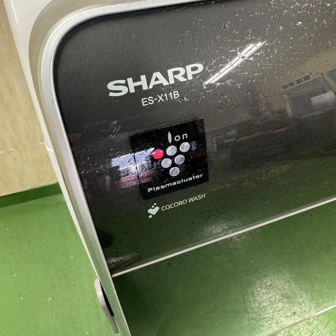 120 2025年製　新品　シャープ　ドラム式洗濯機　11KG 熱乾燥　6KG