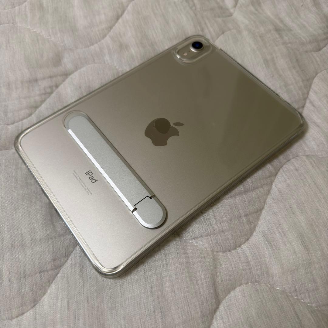 美品　ケース付き　ipad mini 6 Wi-Fi スターライト　64GB