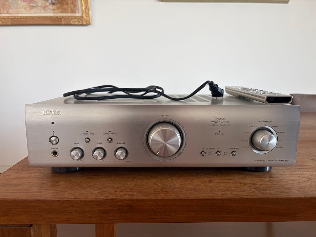 美品DENON デノン プリメインアンプ PMA- 800NE リモコン付き