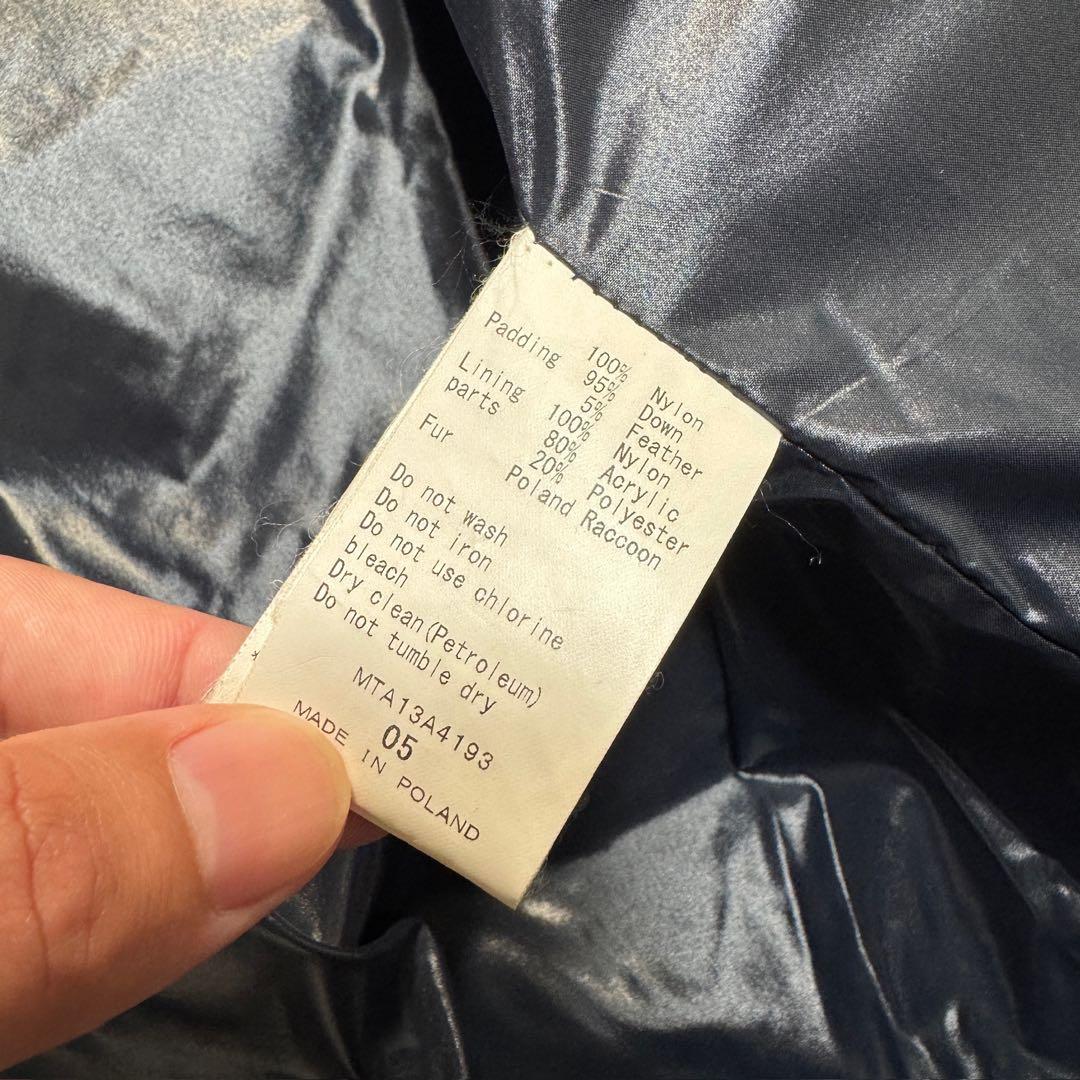 タトラス　ダウンジャケット　ネイビー　05 MTA13A4193