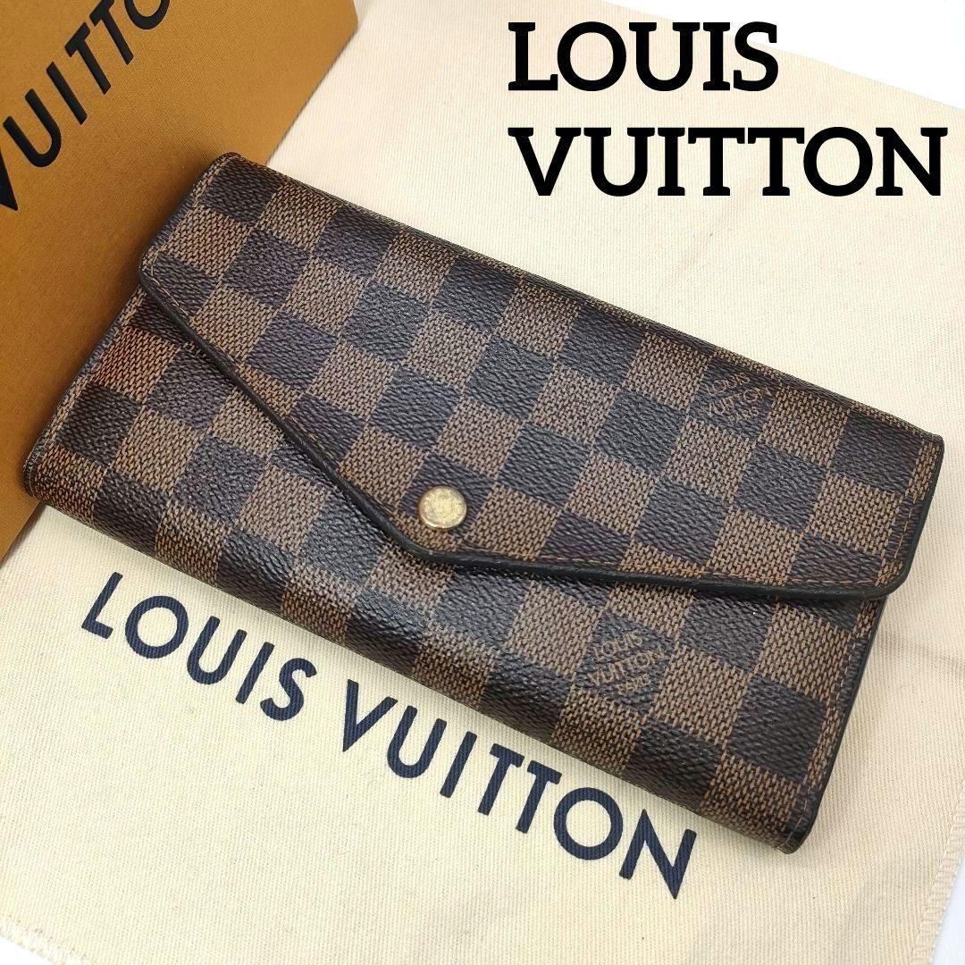 【現行品・鑑定済】ルイヴィトン モノグラム サラ 長財布 ローズバレリーヌ