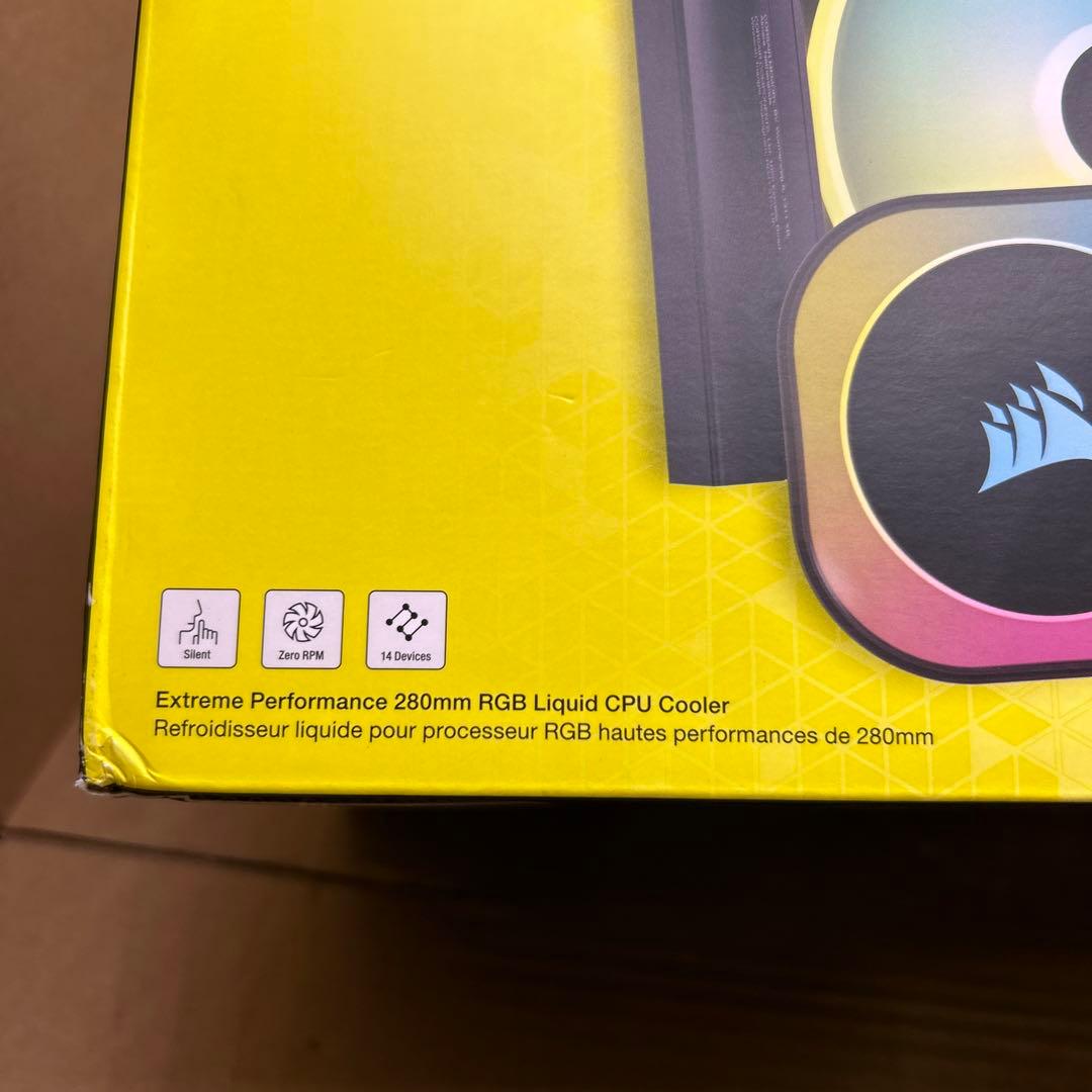 ネジ欠品あり　CORSAIR iCUE LINK H115i RGB 280mm