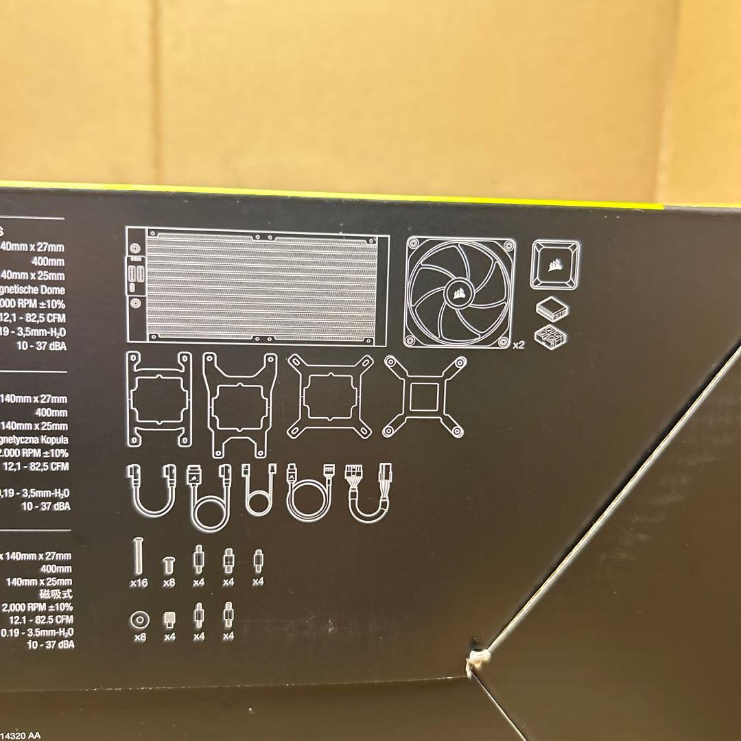 ネジ欠品あり　CORSAIR iCUE LINK H115i RGB 280mm