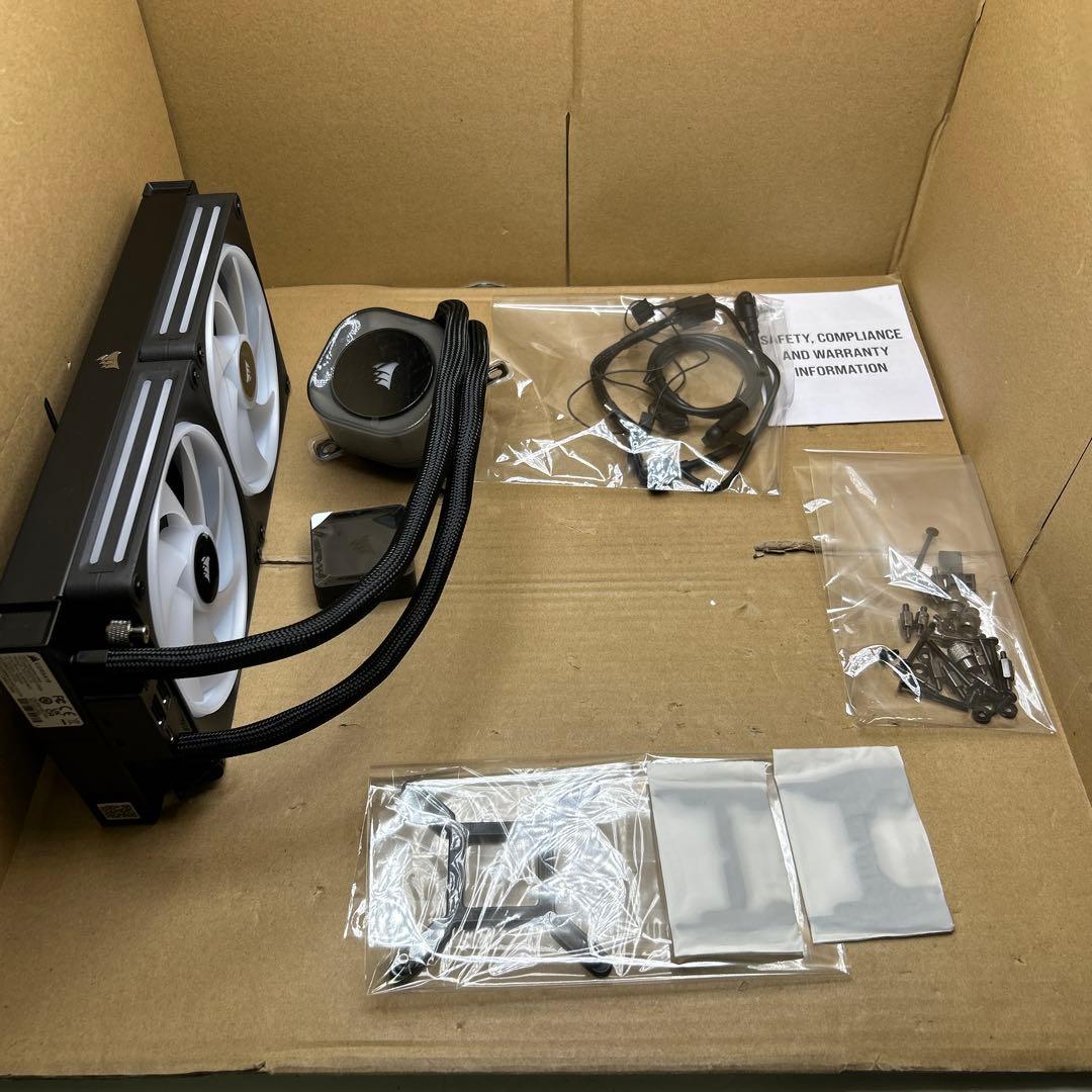 ネジ欠品あり　CORSAIR iCUE LINK H115i RGB 280mm