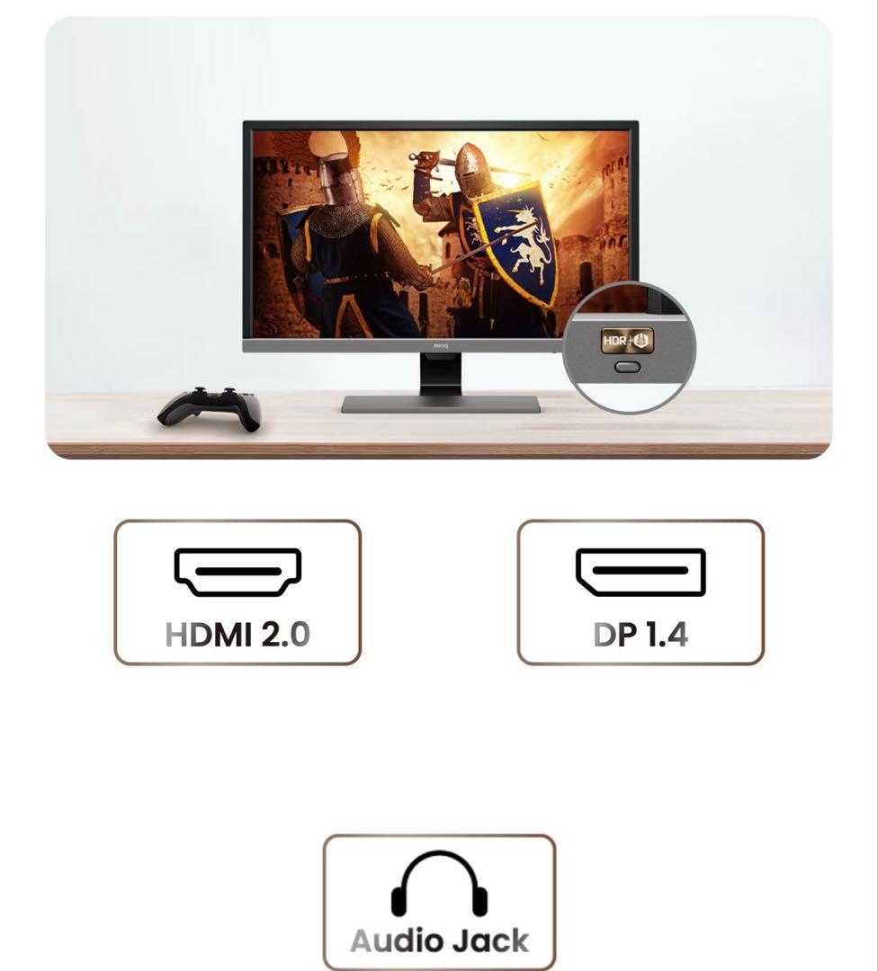 4K BenQ EL2870U 28インチ 4K モニター