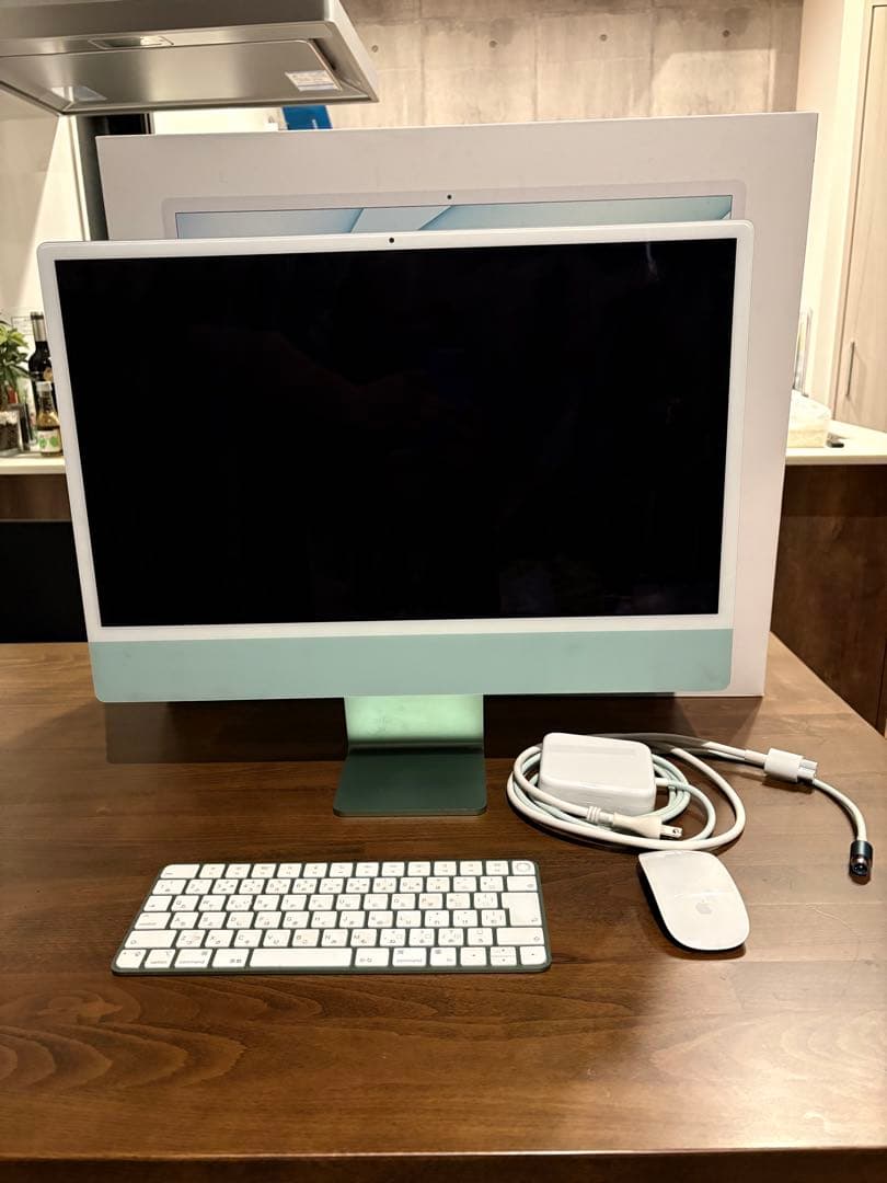 Apple iMac 24インチ/M1/8GB/512GB マウスキーボードなし