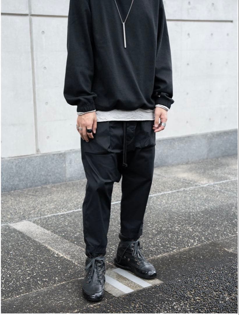 パンツ PRY Luxe-Cotton Sarouel Cropped Pants