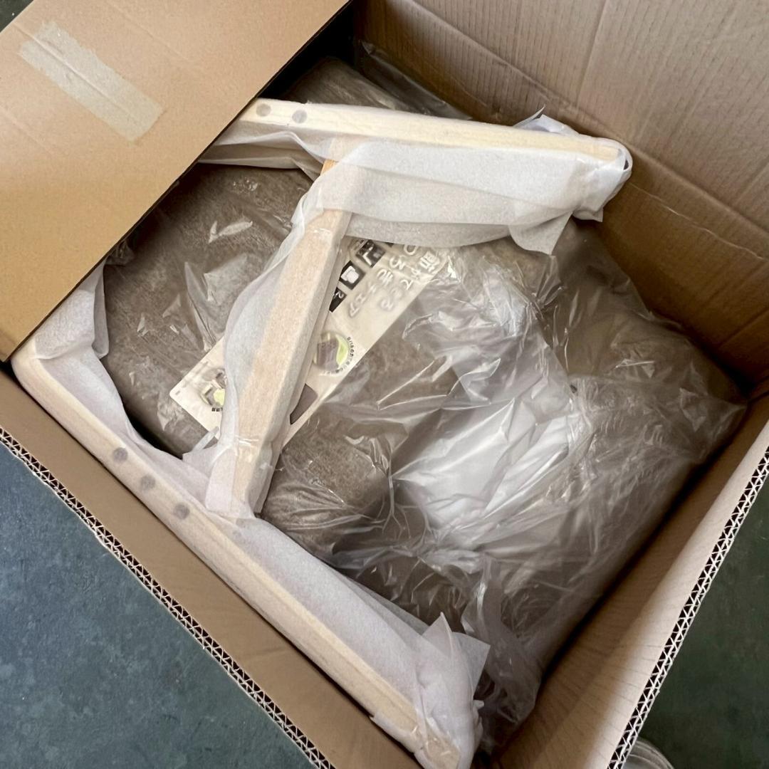 《未使用》 脚までくつろぐ高座椅子 ADHF型 マルク グレージュ N0848