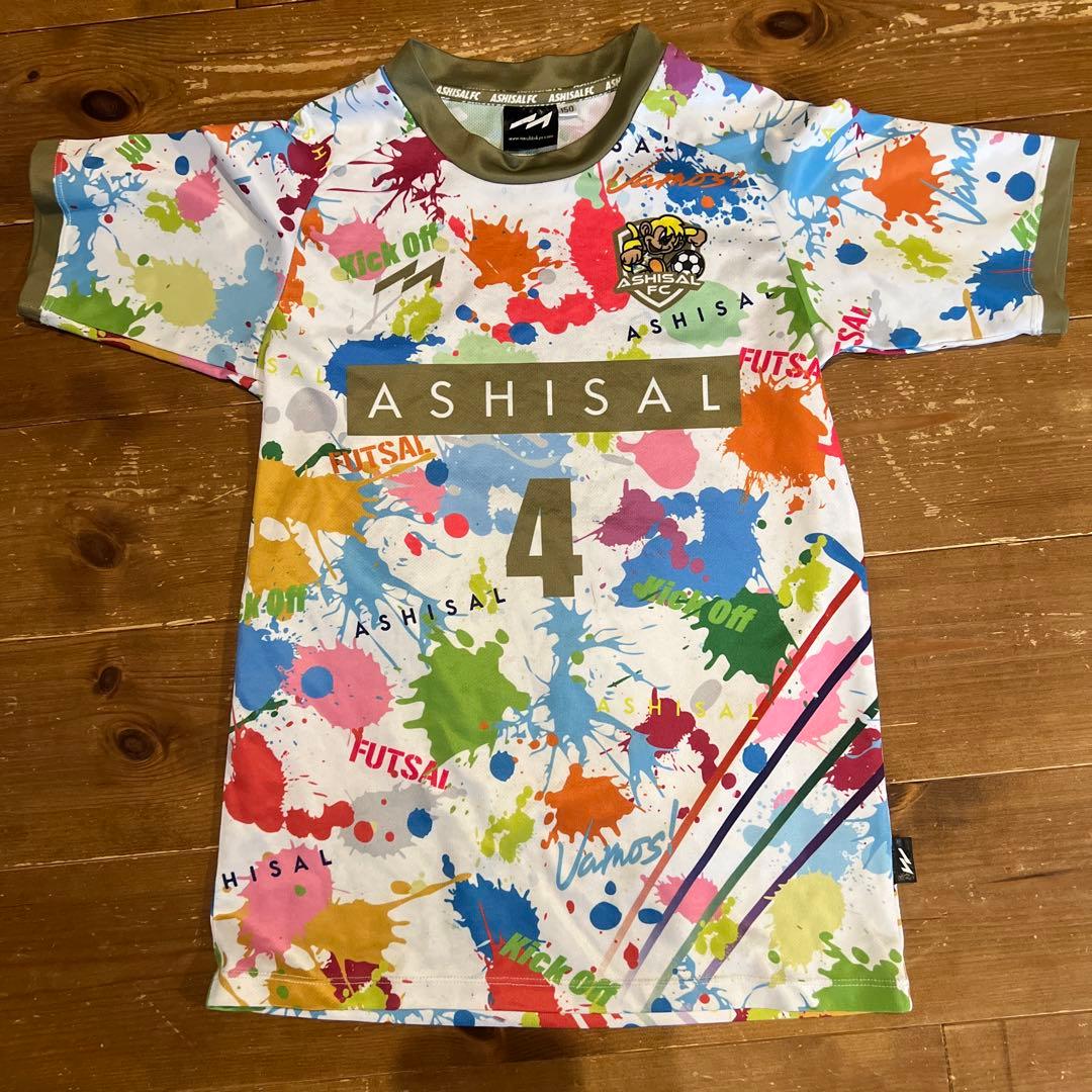 あしざるFC ユニフォーム　150cm のぶくん 4番