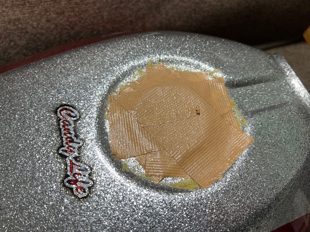 HONDAホンダＣＢＸ４００F５５０Fタンクのみ純正キャンディーライフ塗装当時物