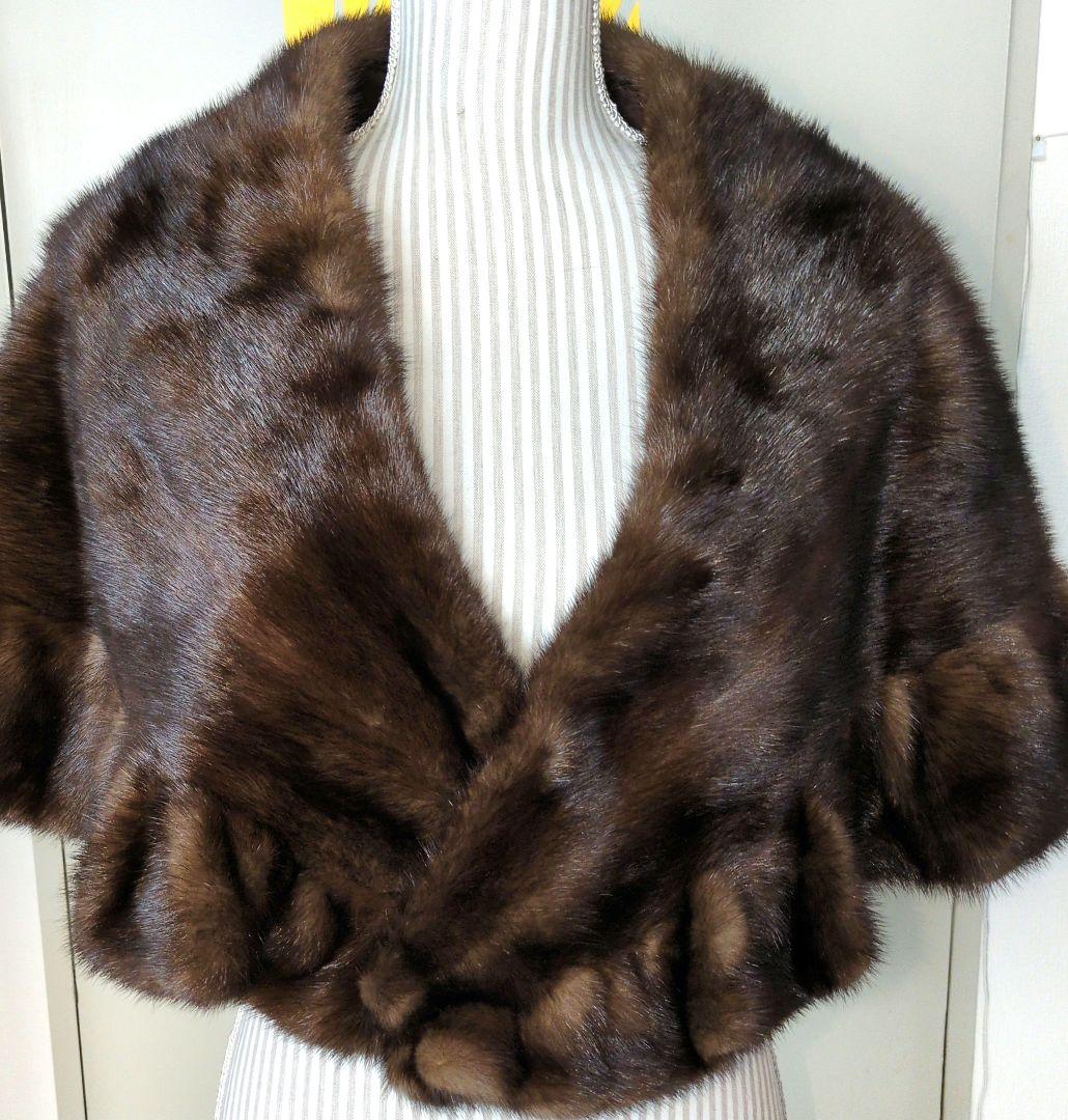 ⭕️ミンクショールフリル付き