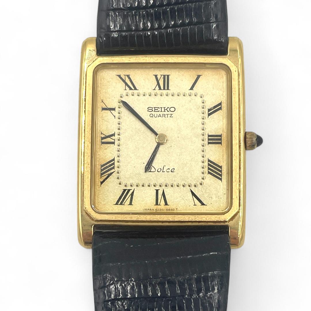 【電池交換済】SEIKO Dolce /6020-5460 ヴィンテージ