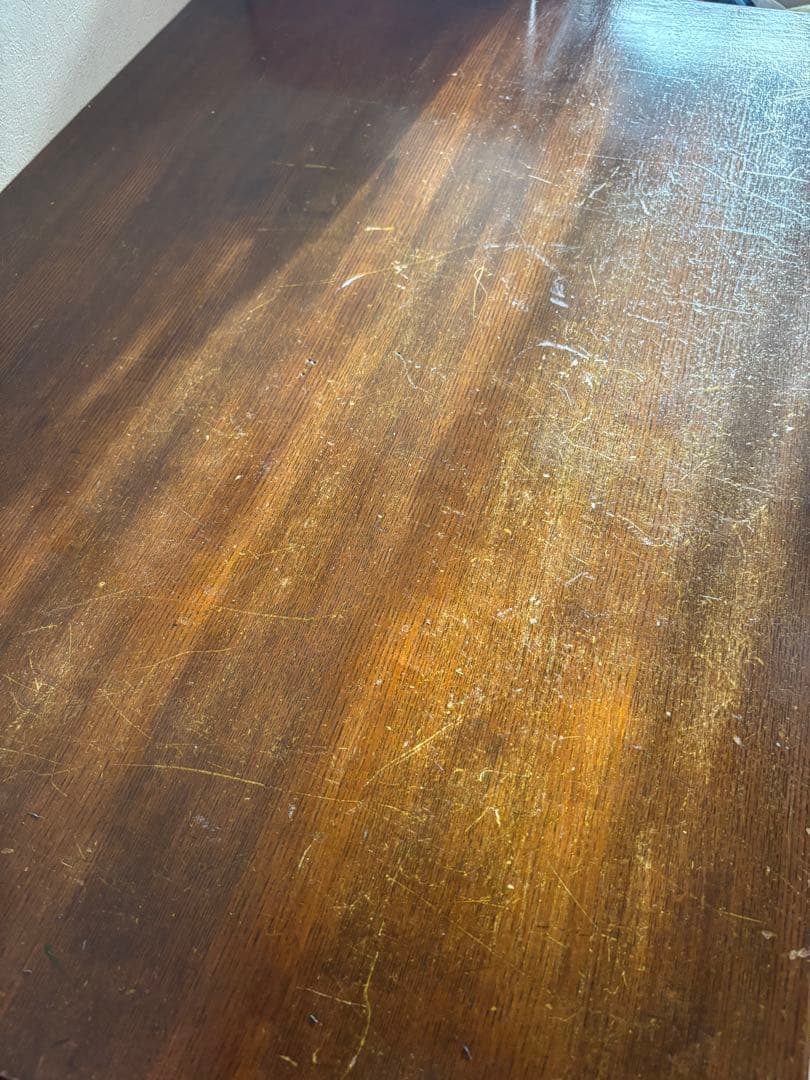 レトロ　勉強机　木製