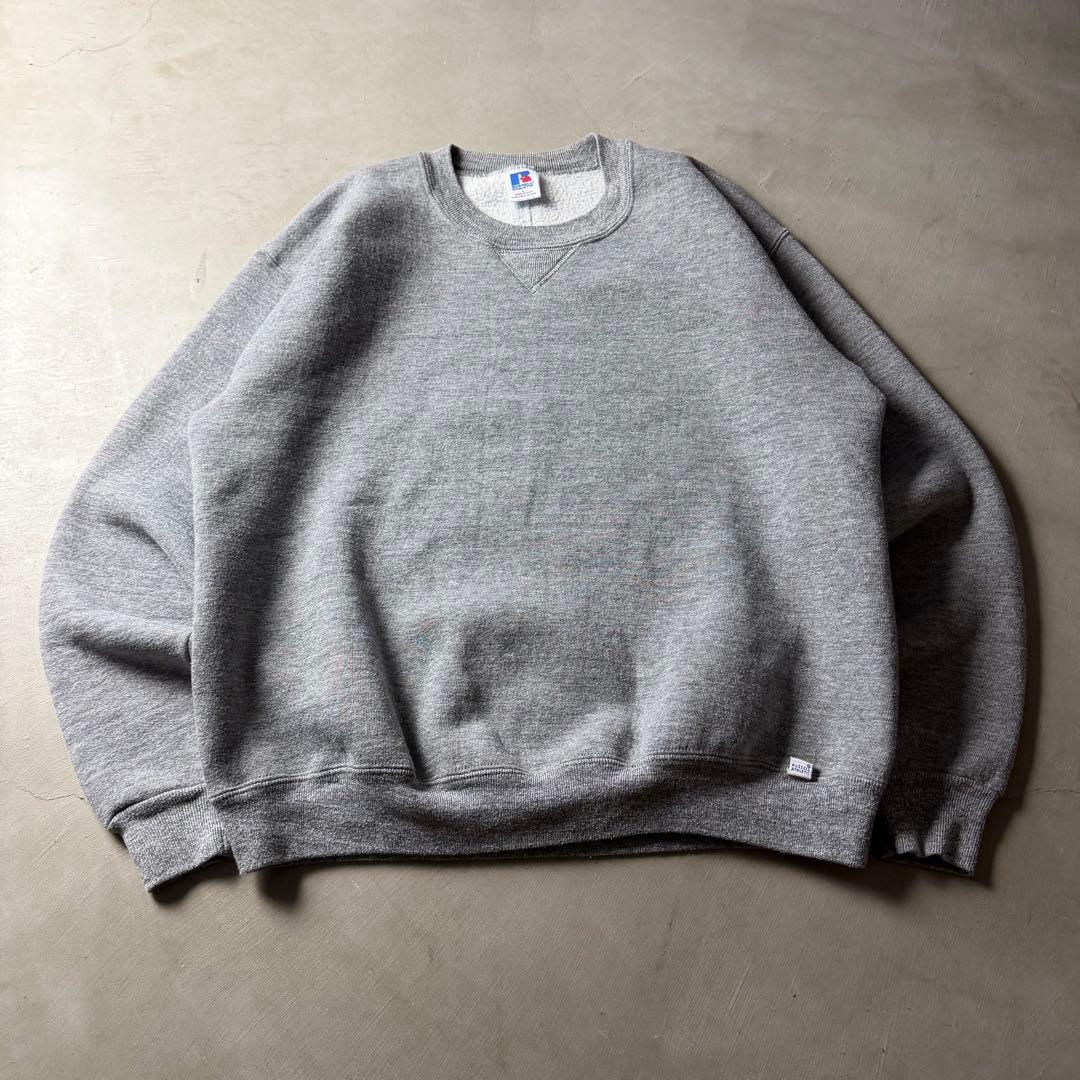 トップス 80s Russell Blank Sweat made in USA XL