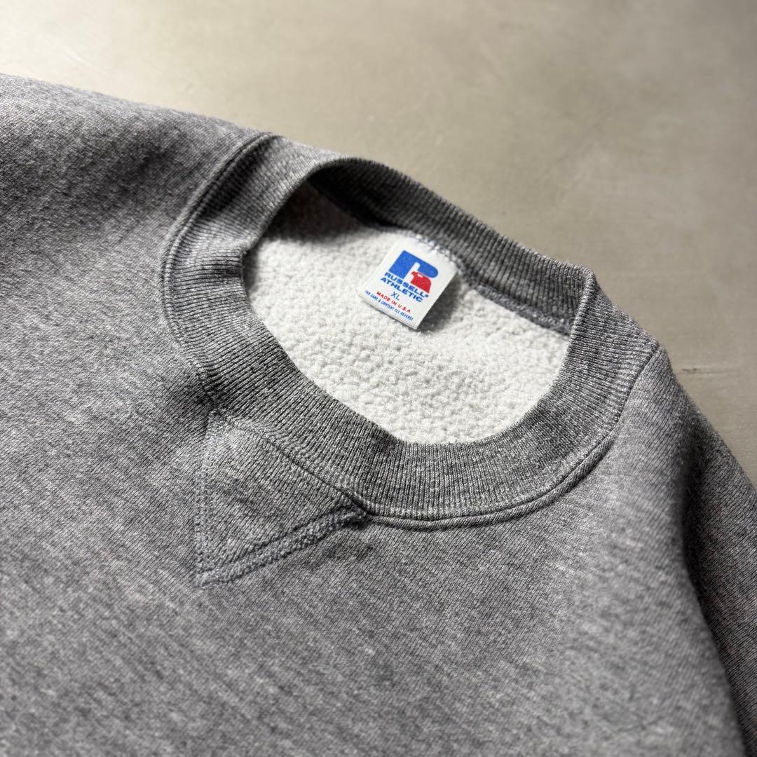 トップス 80s Russell Blank Sweat made in USA XL