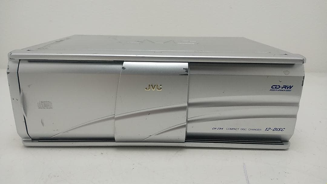 JVC 1DINカセットKS-RX220+12連奏CDチェンジャーCH-Z94