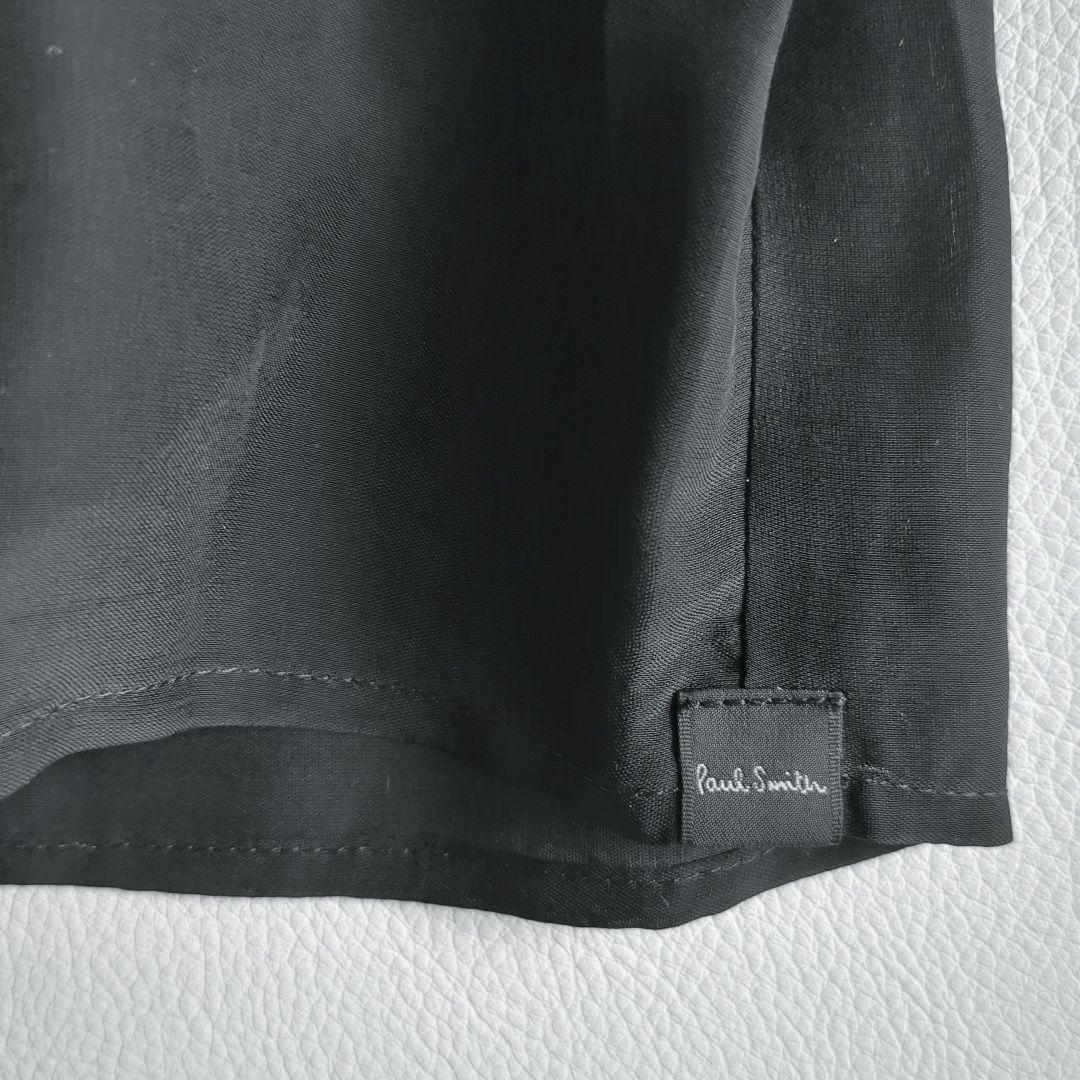 新品★ポールスミス ブラック ボウタイ ブラウス 花柄 44