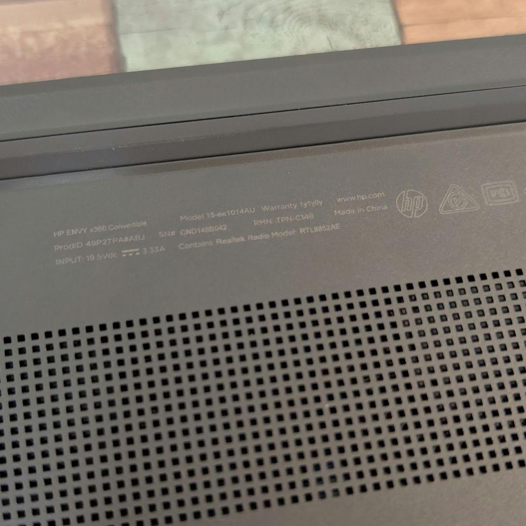 HP ENVY x360 15.6インチ AMD Ryzen 7 メモリ16GB