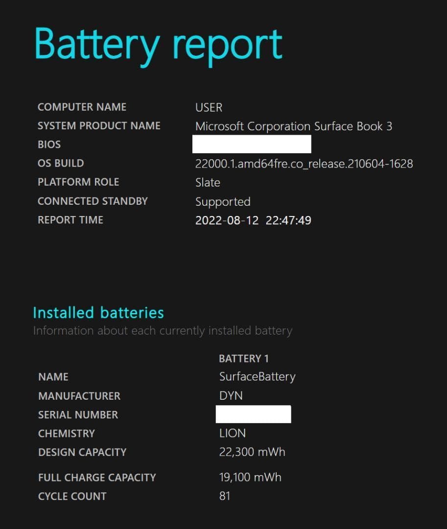 Surface Book 3 15 インチ キーボードなし