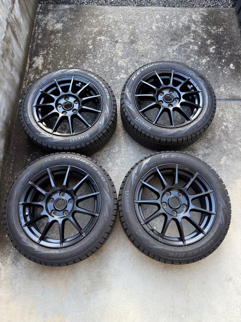 お値引きMSW type85ホイール/スタッドレスタイヤ付き　４本