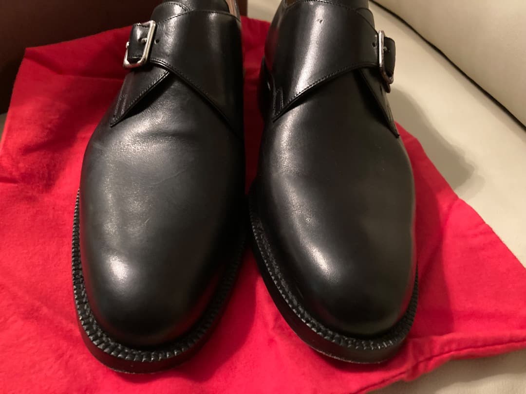 BALLY Scribeブラックレザードレスシューズ