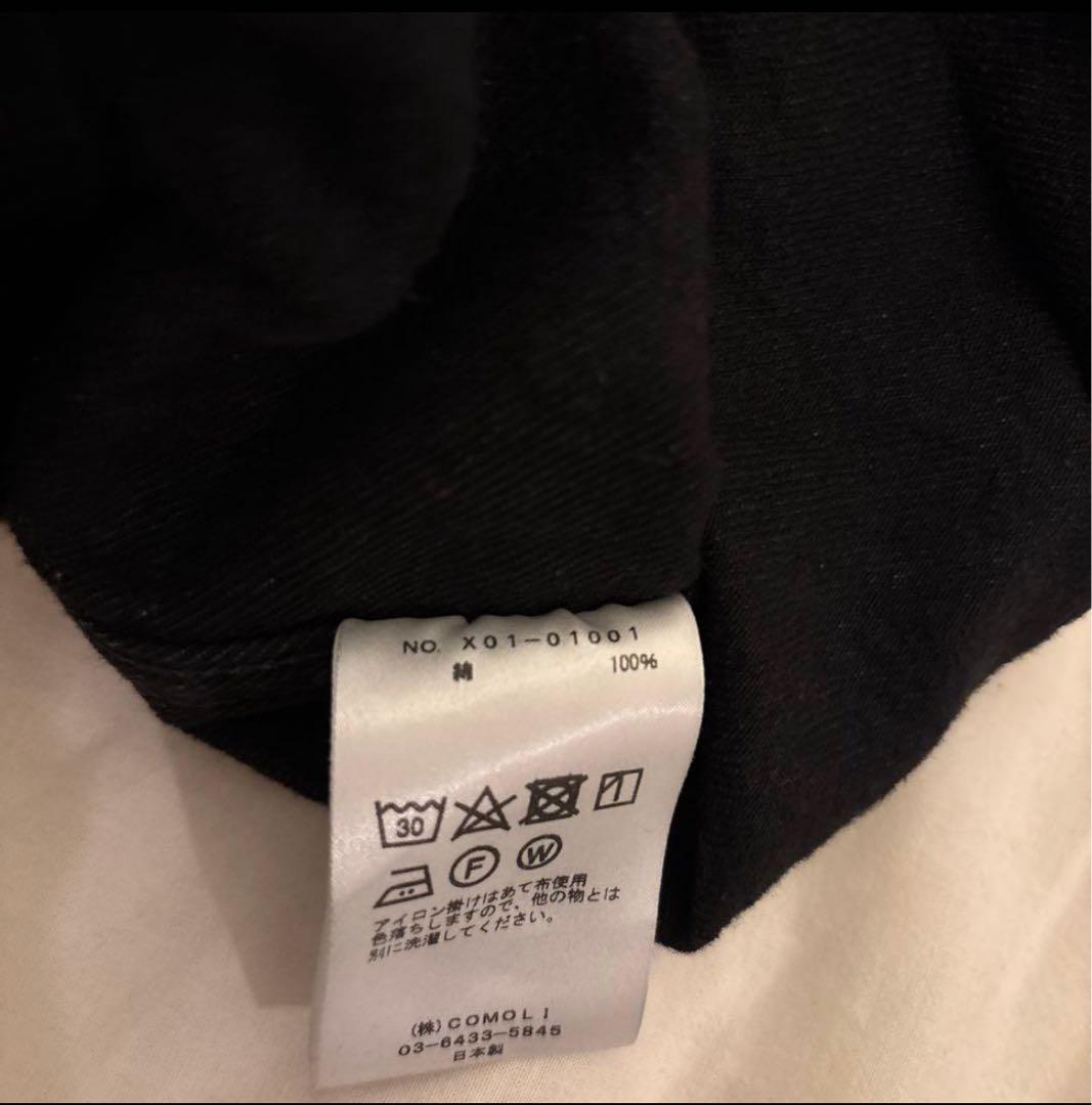 COMOLI　デニムジャケット　4 ブラック