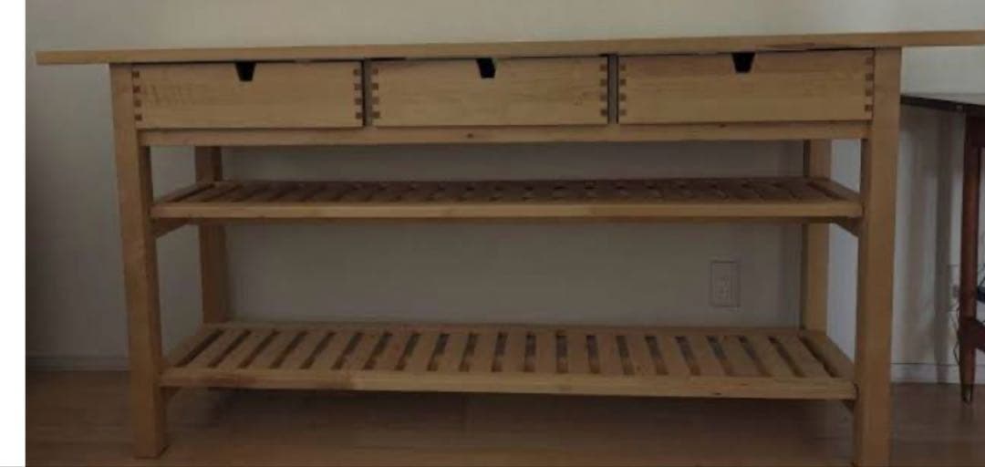 IKEA FORHOJAフォルホイアキッチンカウンターワゴン