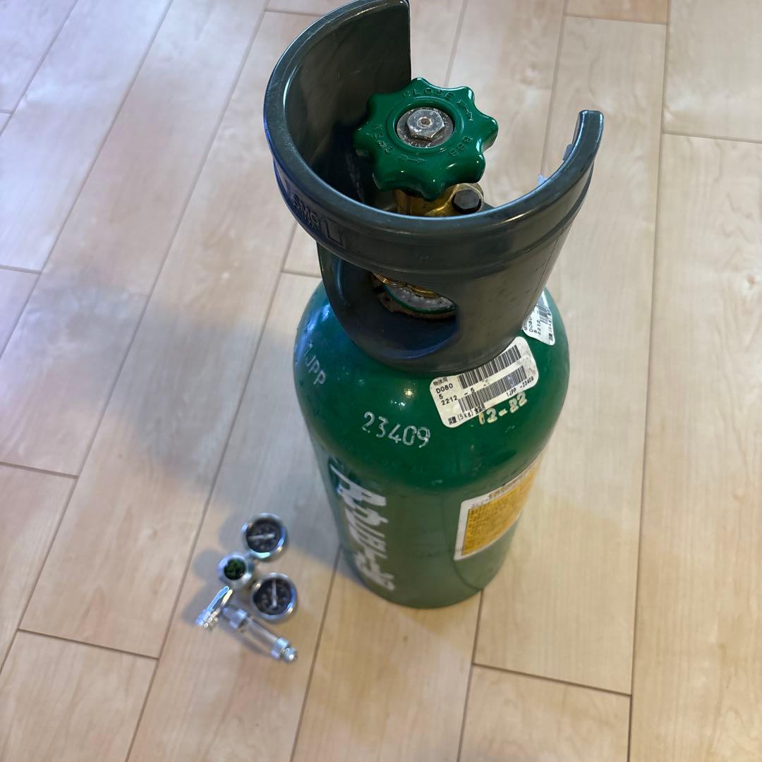 ミドボン CO2 空ボンベ 水草育成用