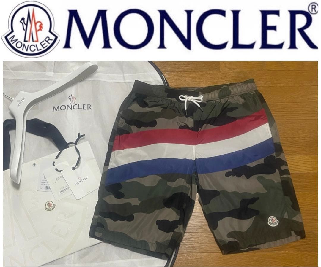 専用★国内正規モンクレールBOXER MARE ショートパンツ兼スイムウェア L