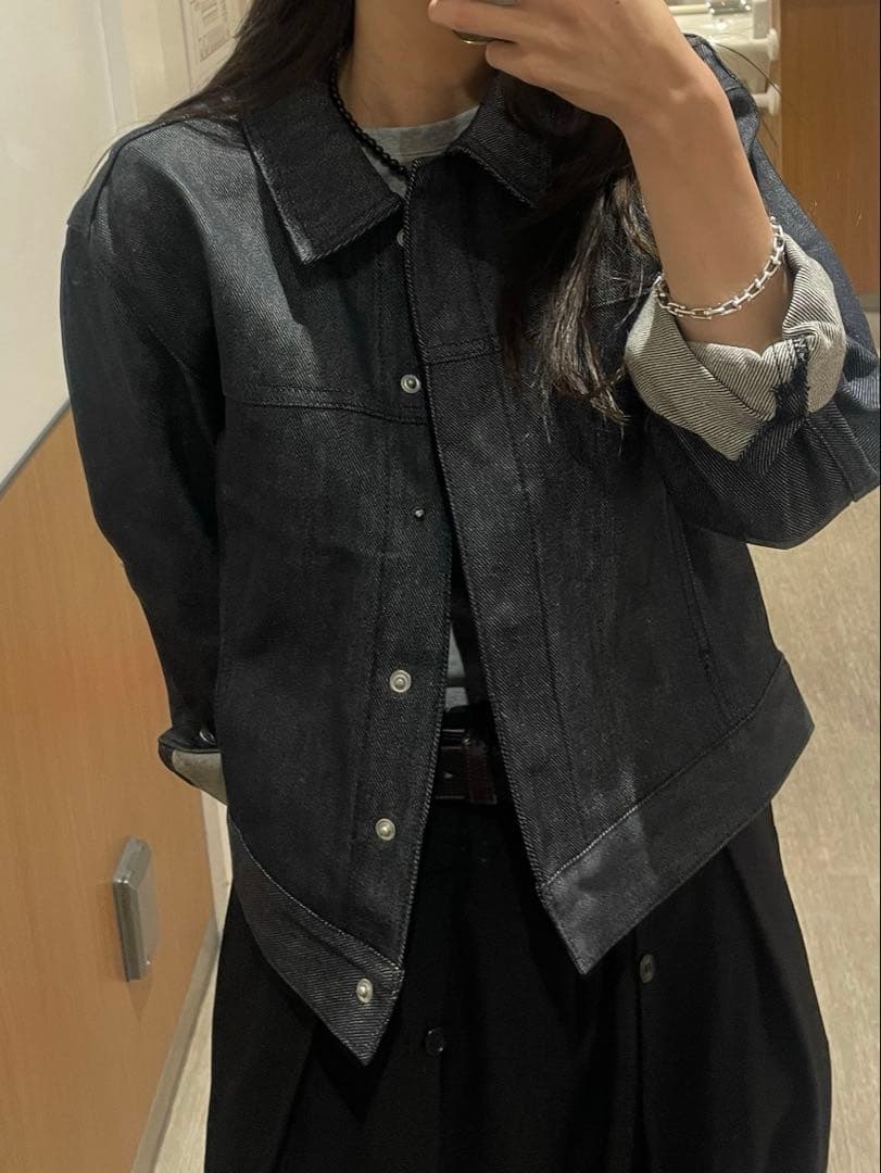 オオトロ ブラックデニム　セットアップ