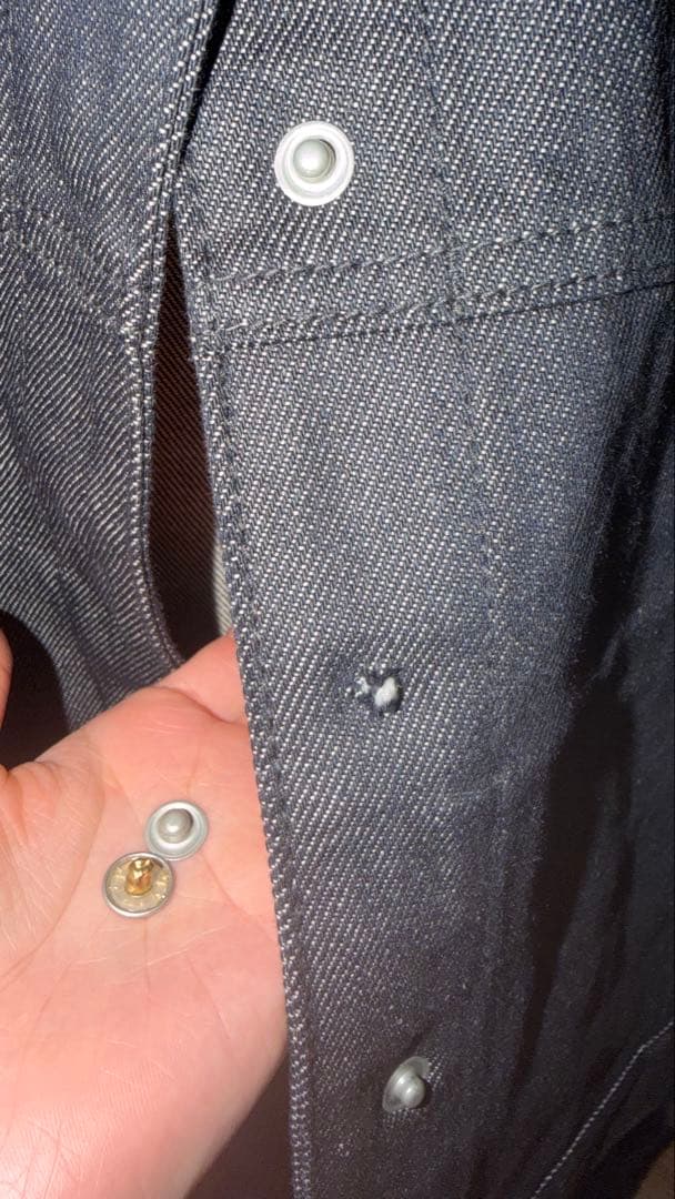 オオトロ ブラックデニム　セットアップ