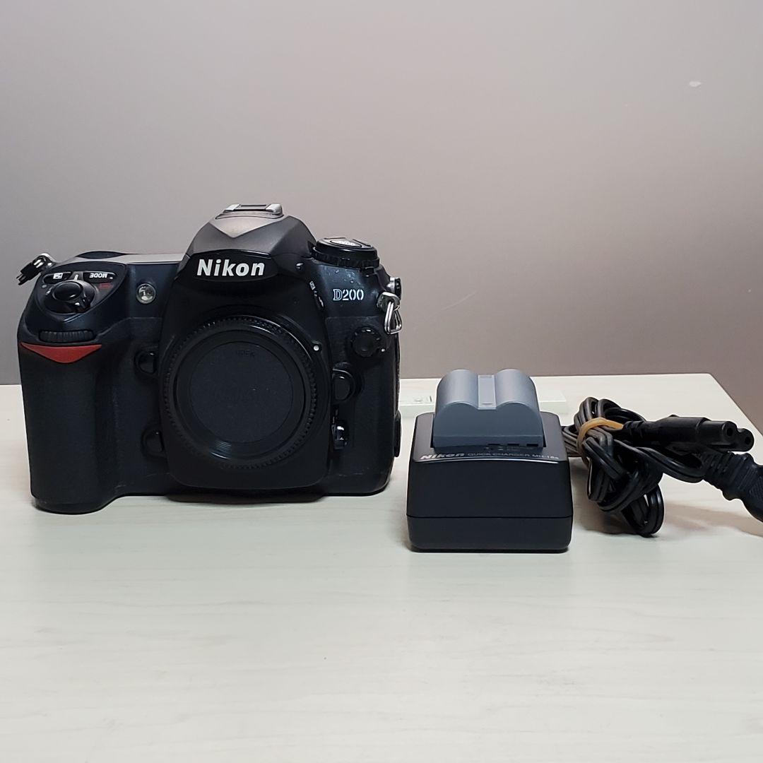 CCDセンサー 名機 Nikon D200 ショット数 約50,000回超