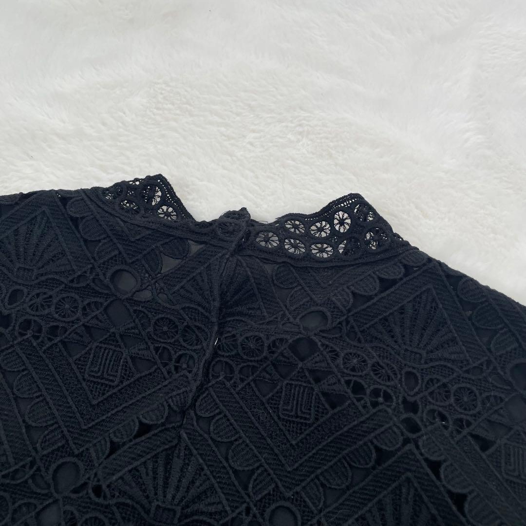 pineappleランバンコレクション　エンブロイダリーフェザーレース