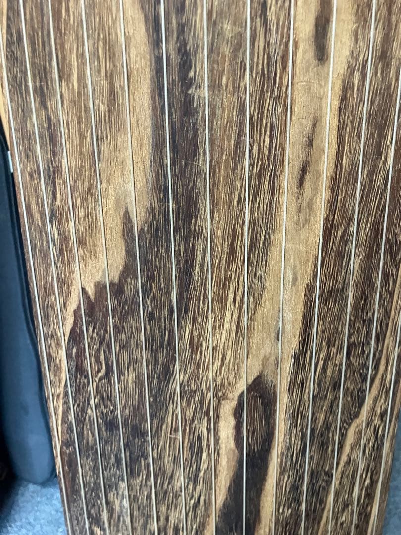 値引き 13弦 筝 並甲 すだれ彫り 甲に琴柱の倒れた跡少ない