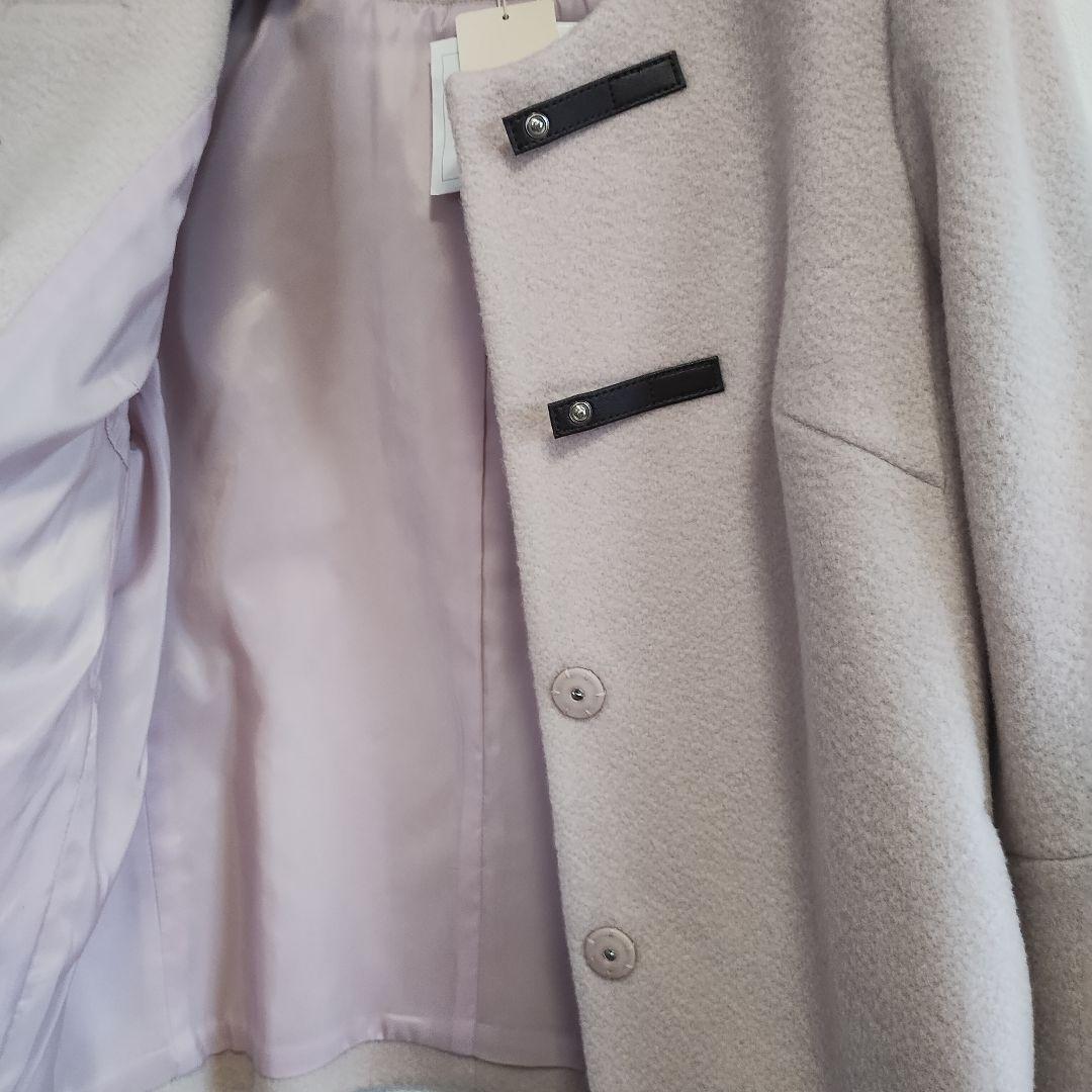 【入学式】Rose Tiara　ダブルリボン ノーカラー　ジャケット　タグ付き！