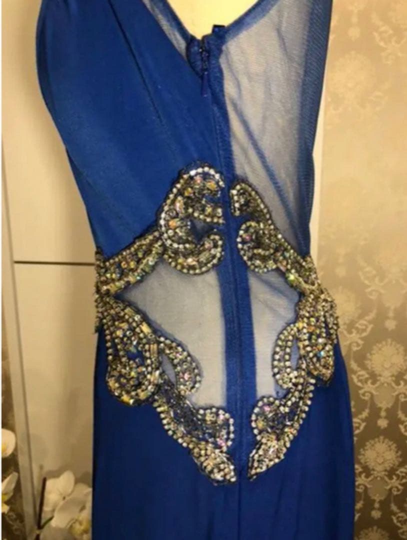 スリットタイトロングドレス　誕生パーティー　演奏会ステージキャバ嬢ナイトクラブ