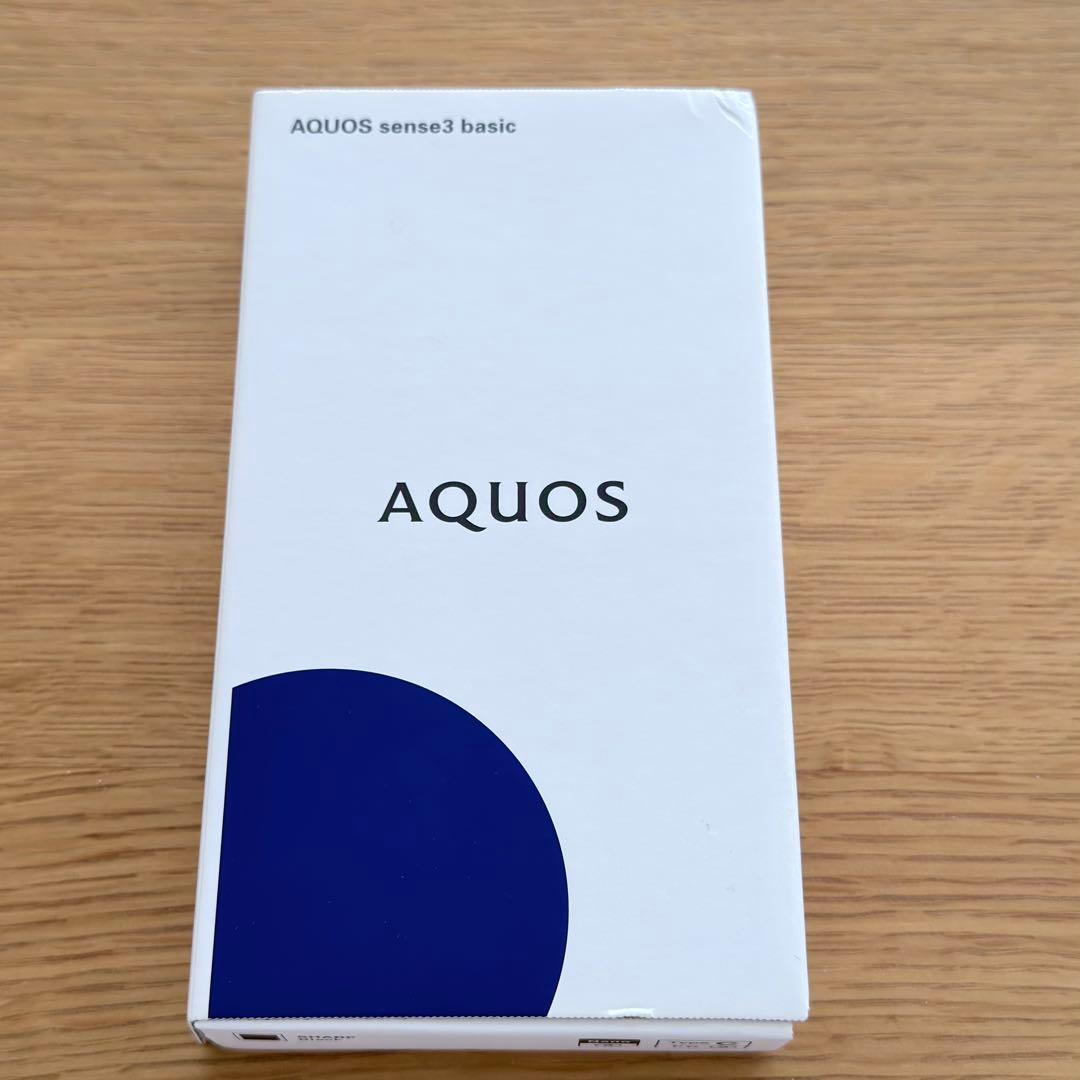 SHARP AQUOS sense3 basic 未使用新品 SIMフリー